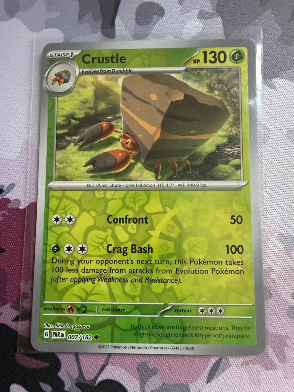 Crustle Reverse Holo Pokémon Card Lot Multiple Artworks TCG ✨5/$25✨